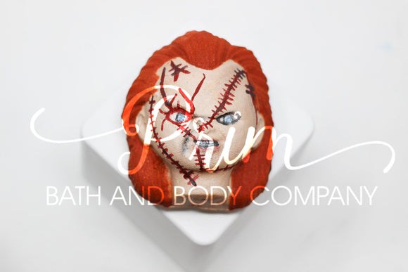 Scary Killer Doll Bath Bomb - Randomly Scented