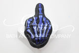 Middle Finger Skeleton Bath Bomb - Colors Vary - Randomly Scented